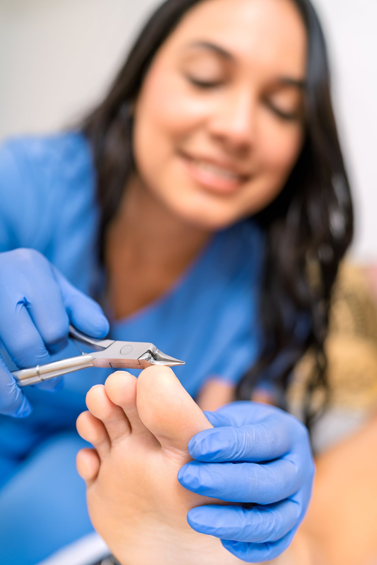 Professionelle Nagelbehandlung in der Podologie-Praxis