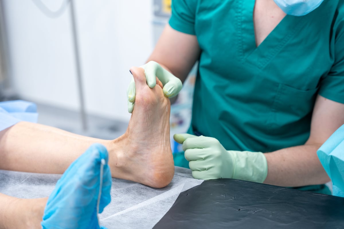 Orthosenherstellung in der Podologie-Praxis Podologie Martel